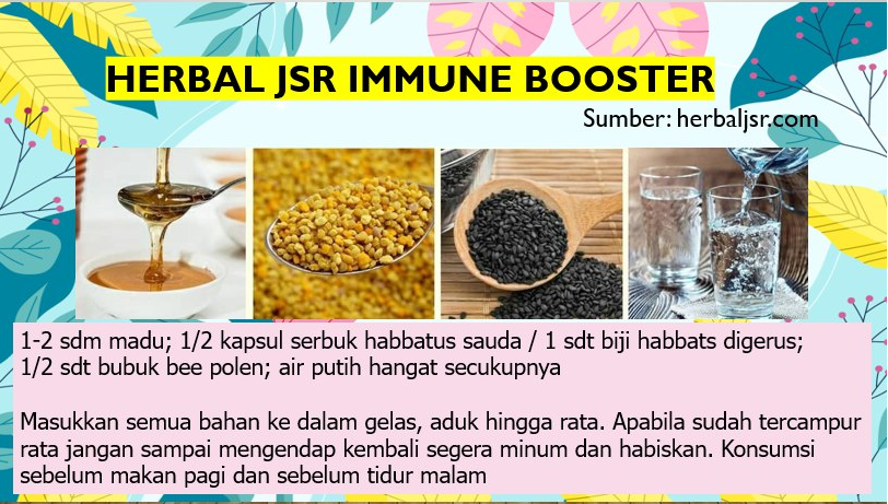 Resep Immune Booster JSR